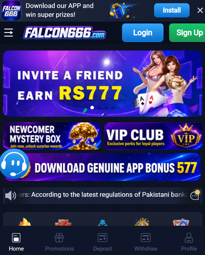 Falcon666 Game