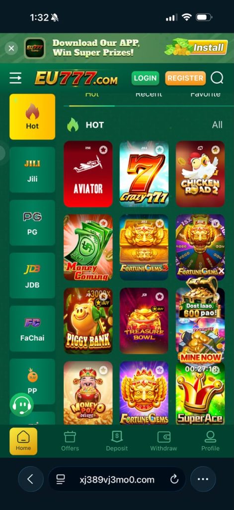EU777 Game